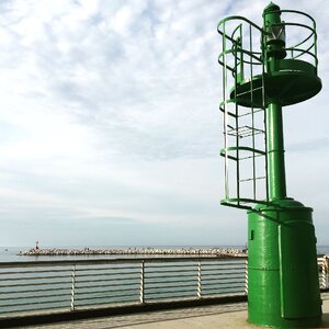 Italy lighthouse boathouse