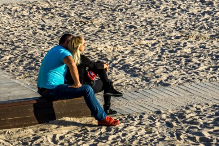 Couple turquoise photo