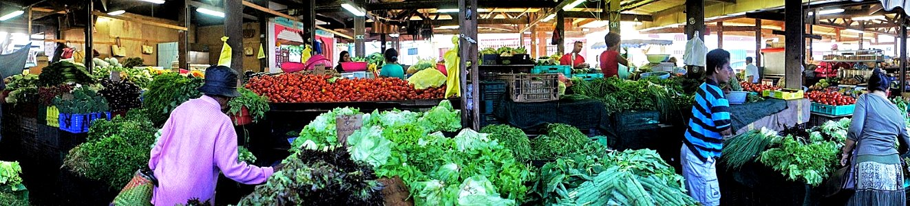 Petit marché de Saint-Denis de La Reunion