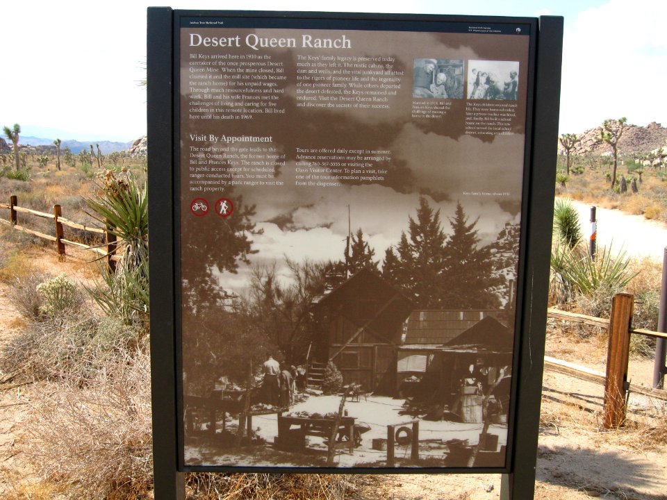 Joshua Tree Wayside circa early 2000s - Desert Queen Ranch