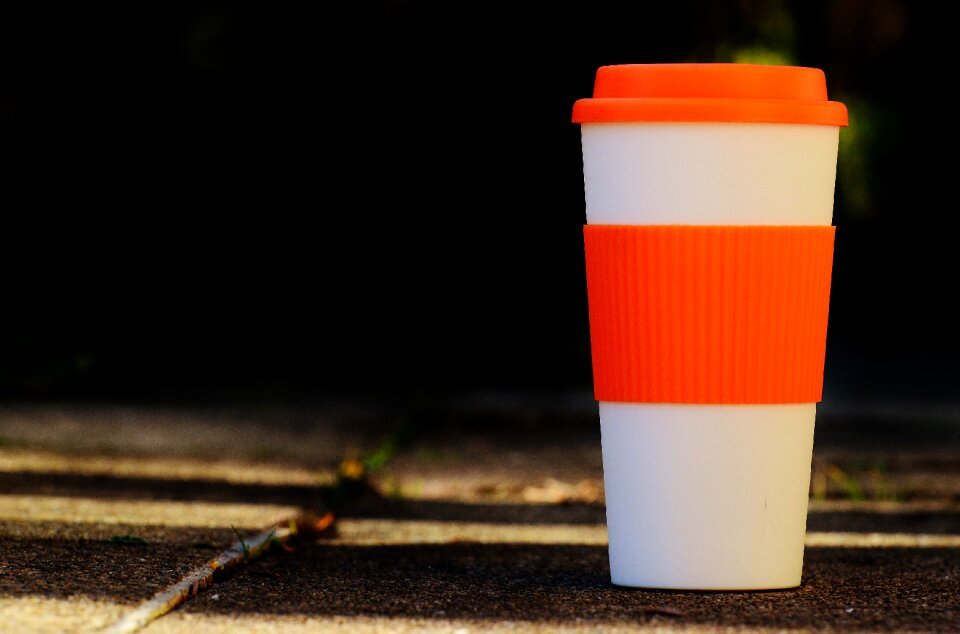 On the go break coffee mug
