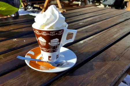 Amazing Italian hot chocolate