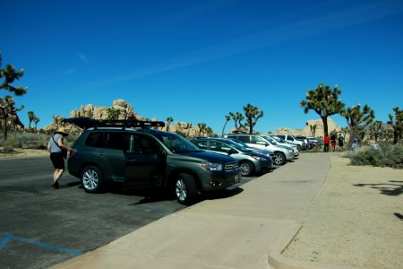 Parking lot at Hidden Valley Nature Loop