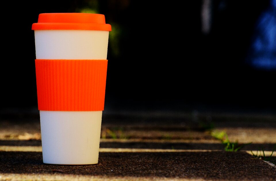 On the go break coffee mug