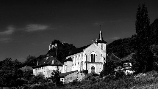 Church of Fréterive, Savoie photo