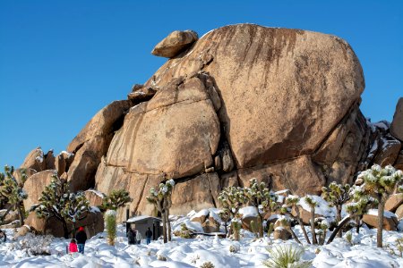 Snow at Cap Rock photo