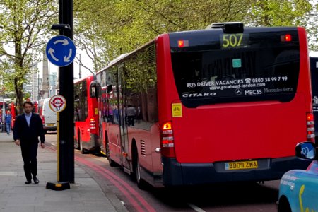 London traffic, Lambeth photo