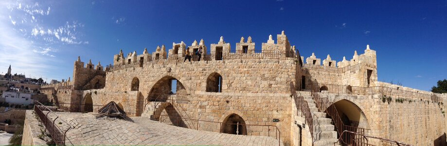 Old town judaism the tower of david photo