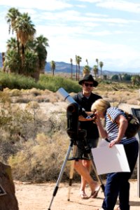 Telescope at the Astronomy Fair 2016