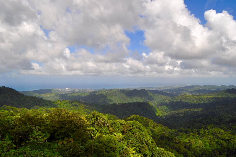 Panorama landscape nature photo