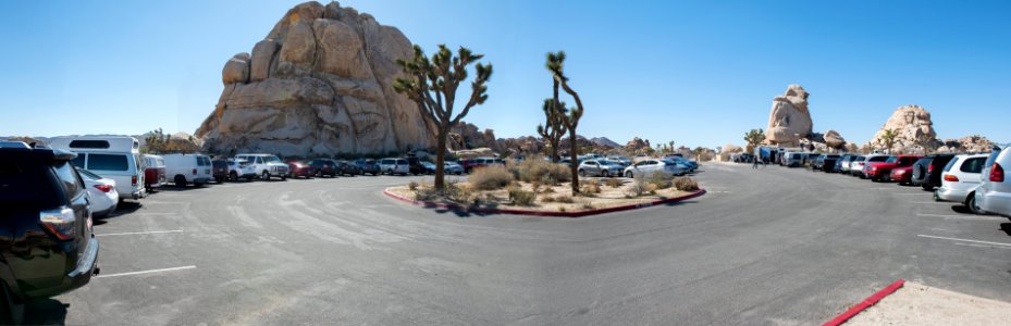 Intersection Rock Parking Lot