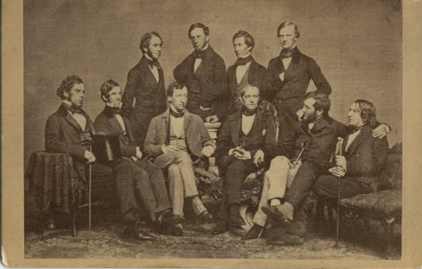 Saturday Evening Club, 1853