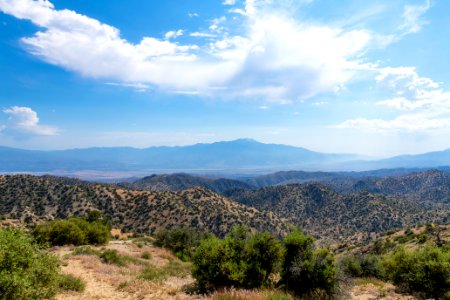 Mount San Jacinto from Upper Covington Flats