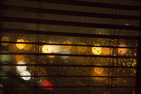 Lights bokeh drops