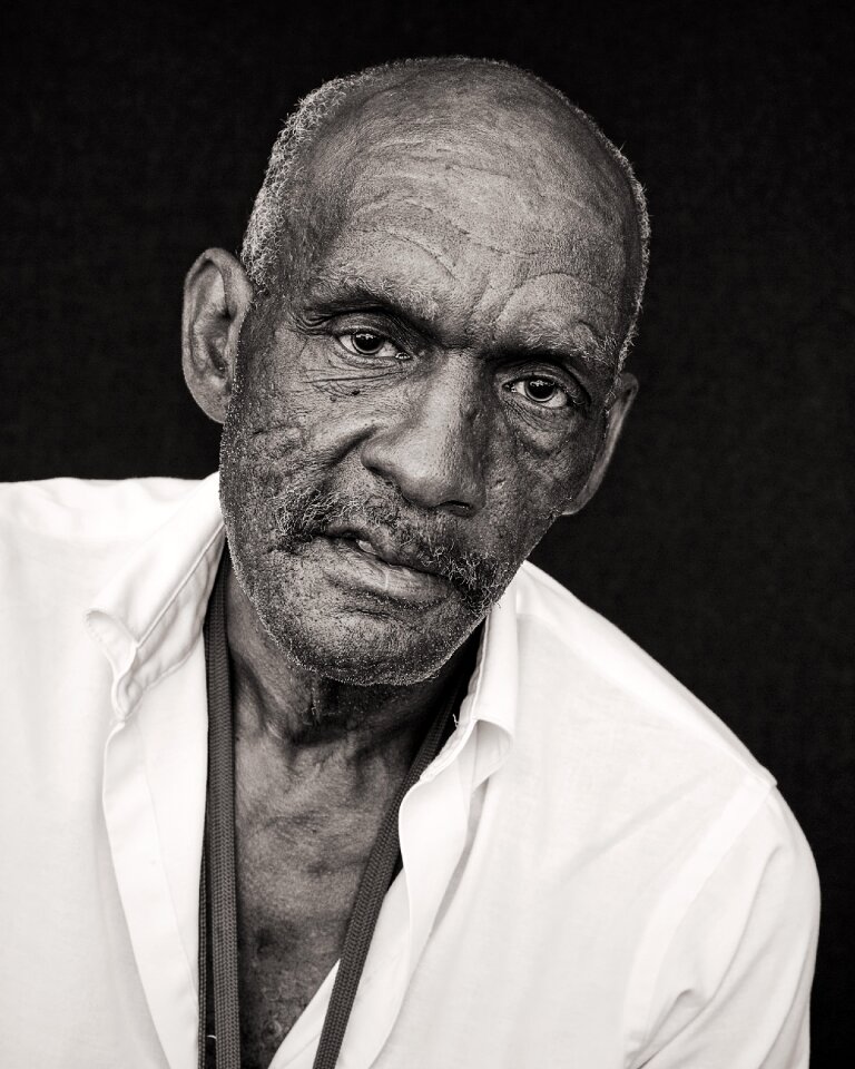 Mature black senior