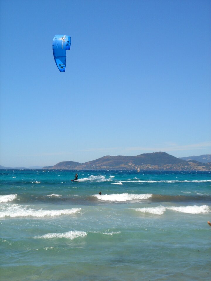 Water sports summer waves photo