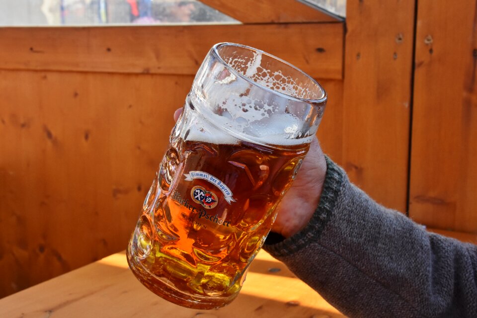 Glass mug bavaria krug