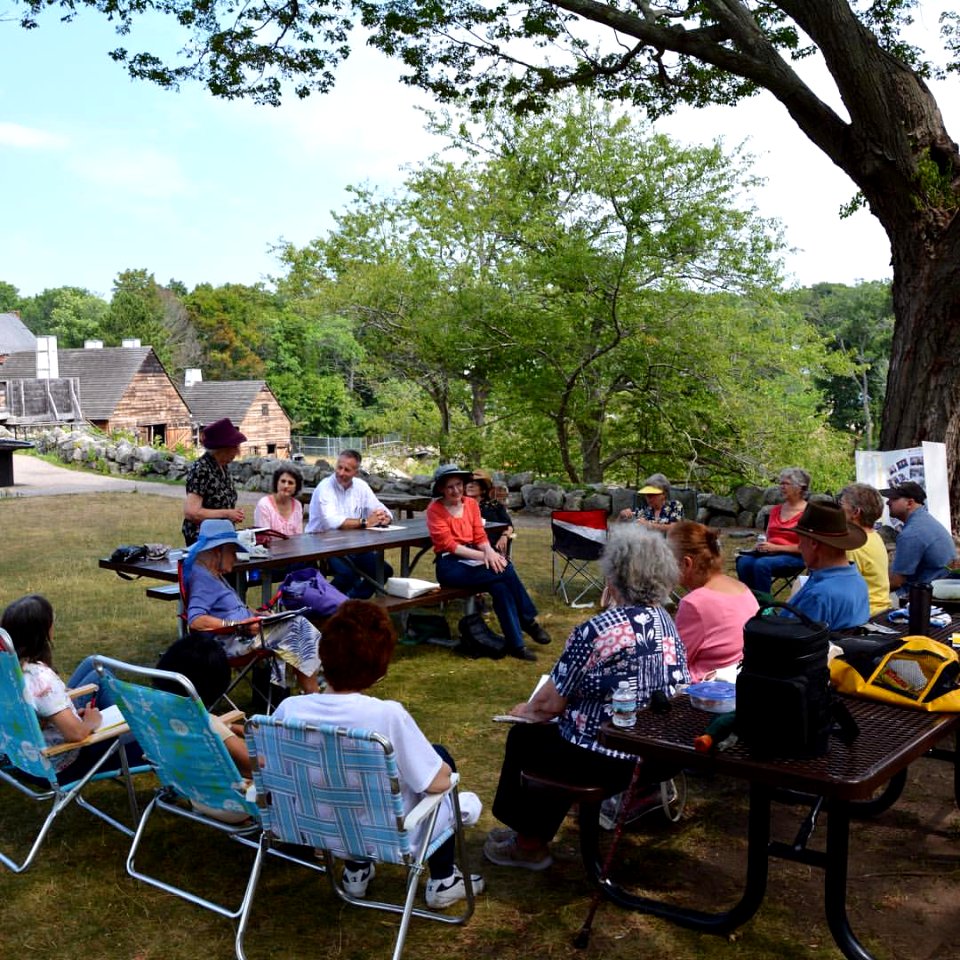 Massachusetts State Poetry Society gathers for their annual meeting at the #saugusironworks . This #poetrycommunity of the #baystate comes together to share in the education and appreciation of #poetry . What kinds of #art and #wonder do you find in your