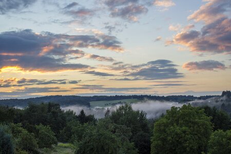 Abendstimmung twilight evening sky photo