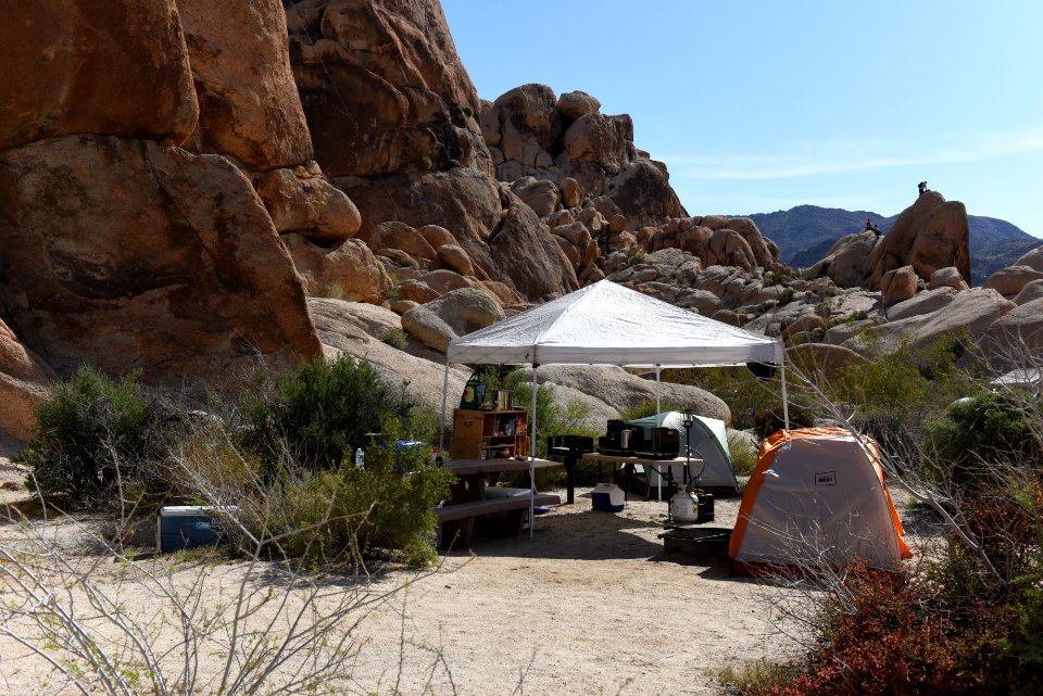 Camping at Indian Cove Campground
