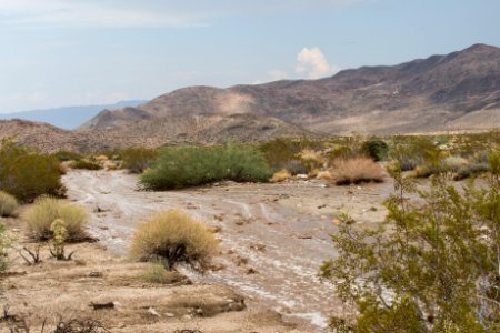 Flash flooding near North Entrance, 8/26/15
