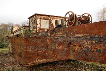 Old rusty lapsed photo
