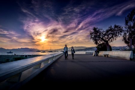 Sunset Cannes photo