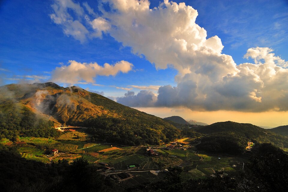 Taiwan mountain landscape