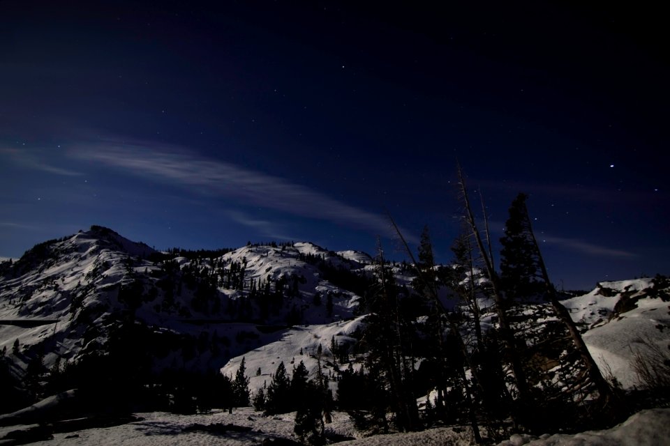 Full Moon illumination over Norden photo