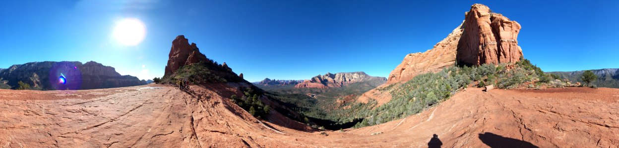 Mitten Ridge, Sedona (pan)