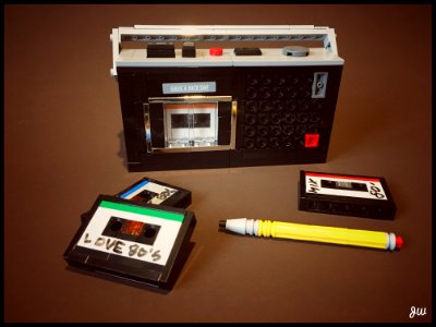 Old Cassette Recorder From Early 80’s MK 232 photo