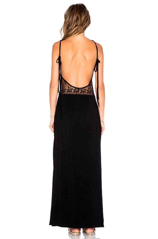 Love Indie Goddess Crochet Maxi Dress WD31 V3