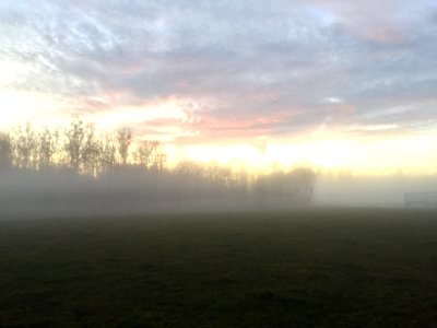 Nebel in Greifenberg