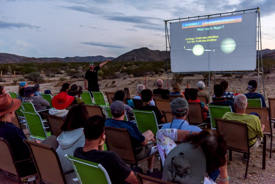 Kevin Poe presentations at Sky's the Limit Observatory; 2015 Night Sky Festival