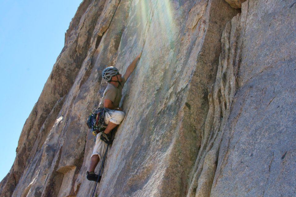 Rock Climbing on Hemingway Wall