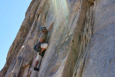 Rock Climbing on Hemingway Wall