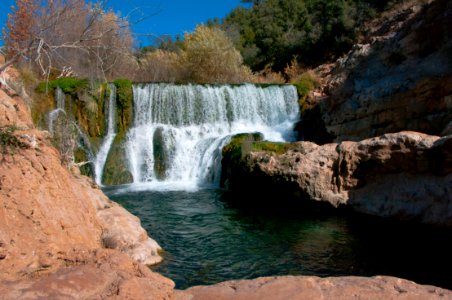 Fossil Springs Wilderness: Old Fossil Creek Dam