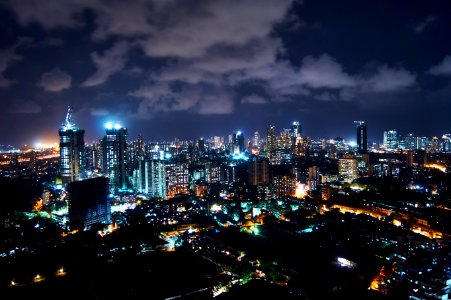 Mumbai Night City photo