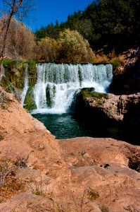 Fossil Springs Wilderness: Old Fossil Creek Dam