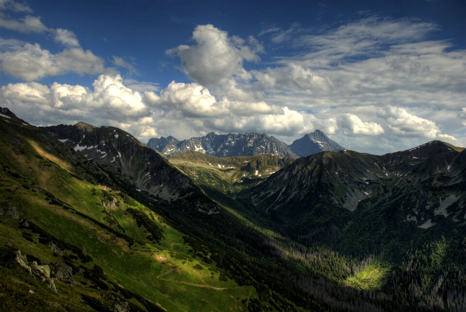 Mountains vistas landscape