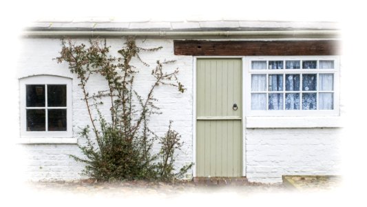 Cottage, Cheshire, UK, Feb, 2021.