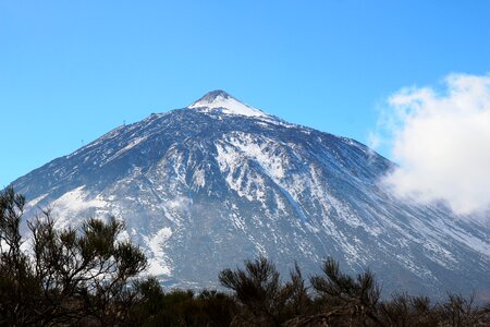Canary islands nature teide national park