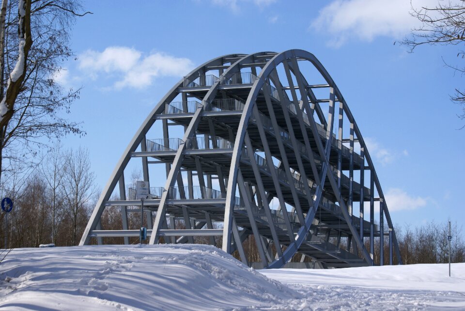 Bitterfeld arch landmark arch