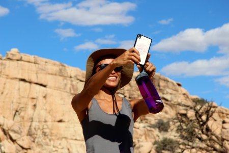 Selfie in Joshua Tree