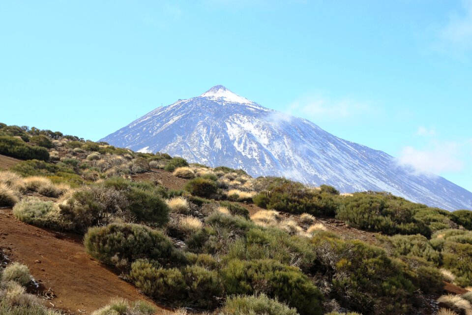 Canary islands nature teide national park