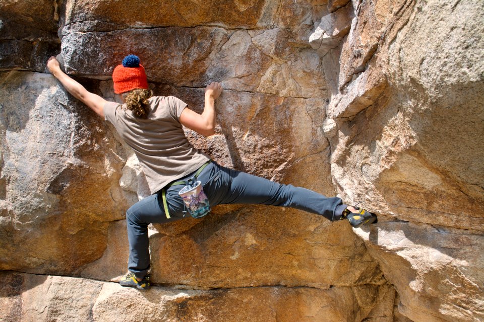 Bouldering on Gunsmoke