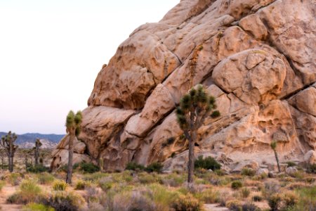 Sunset near Intersection Rock photo