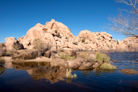 Barker Dam after rainfall
