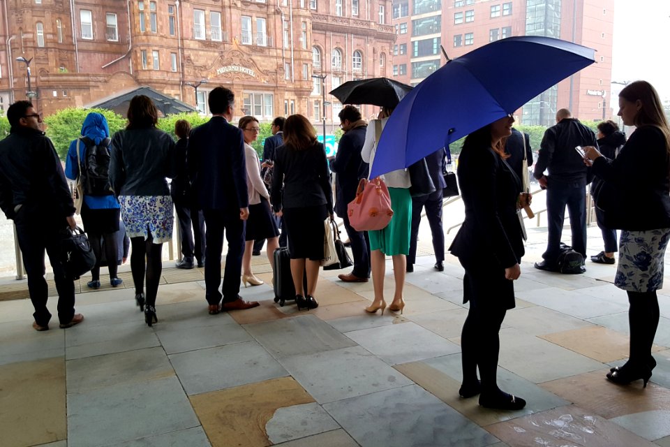 It always rains in Manchester (but this is ridiculous)