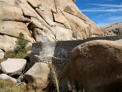 Barker Dam from below photo